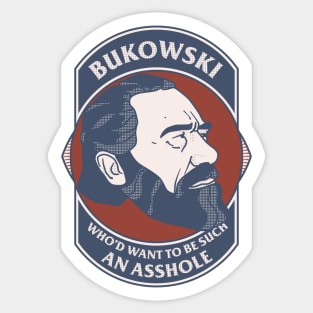 Bukowski Sticker